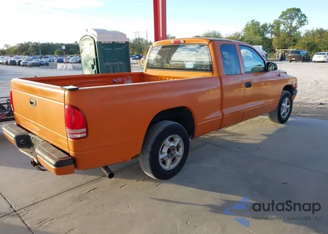 2000 Dodge Dakota Slt/Sport from USA, damaged, VIN 1B7GL22X6YS565381